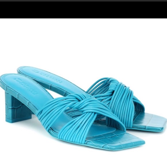 ✨NIB✨ MERCEDES CASTILLO calisse croc effect leather - Picture 1 of 8